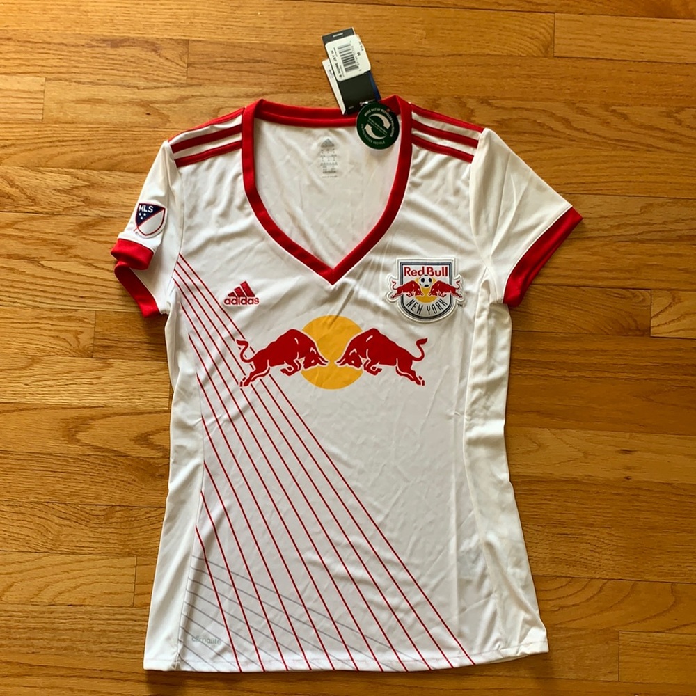 Adidas Women’s Red Bull Soccer Jersey, NWT, size M